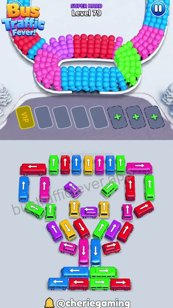 Bus Traffic Fever Level 79 board preview