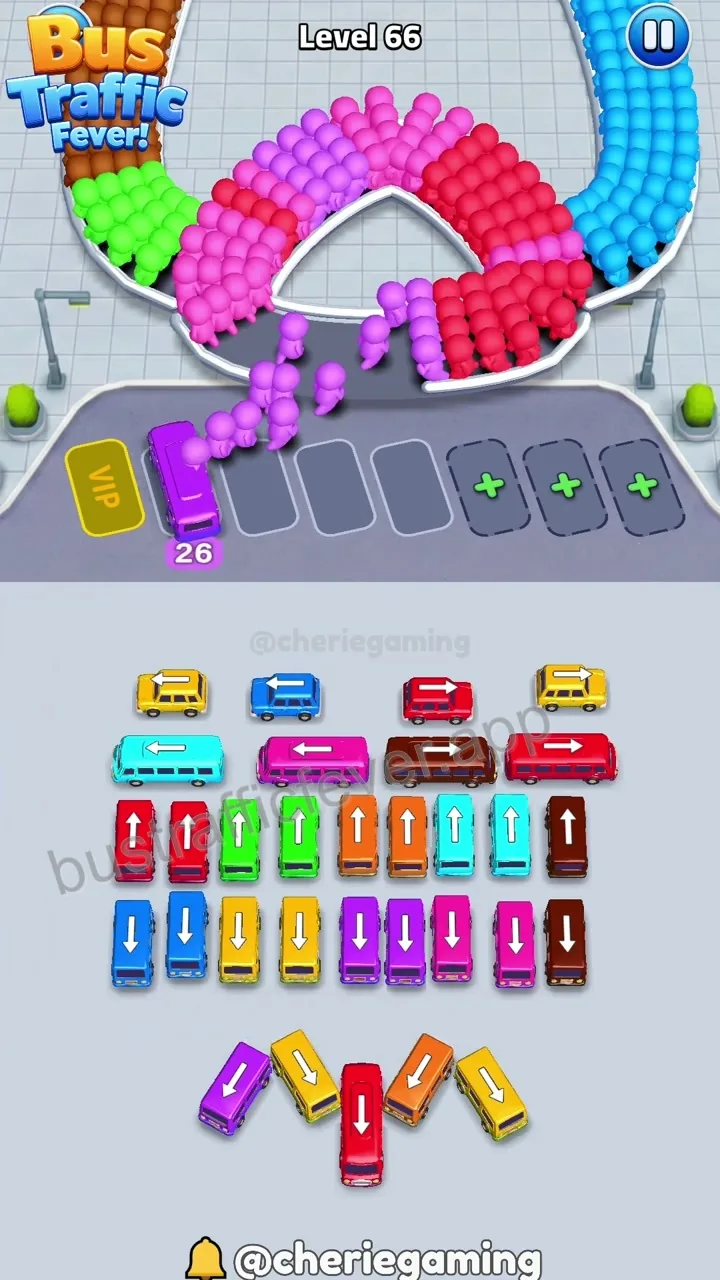 Bus Traffic Fever Level 66 step 6