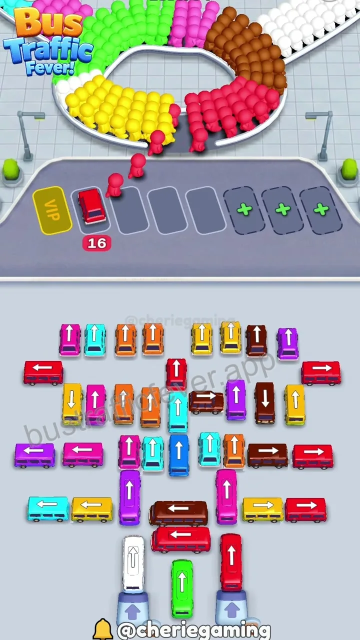 Bus Traffic Fever Level 34 step 2