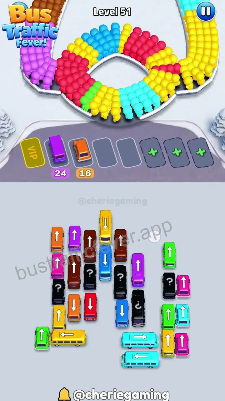 Bus Traffic Fever Level 51 step 7