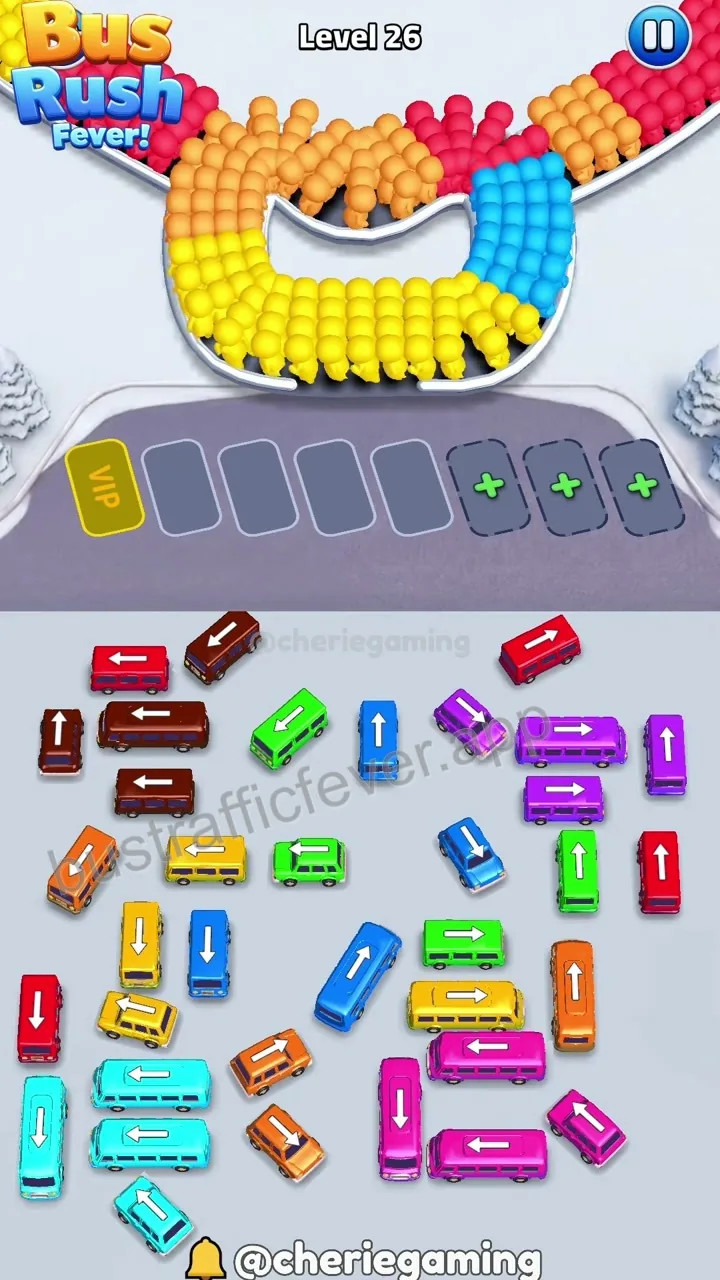 Bus Traffic Fever Level 26 board preview
