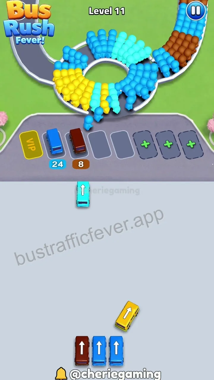 Bus Traffic Fever Level 11 step 6