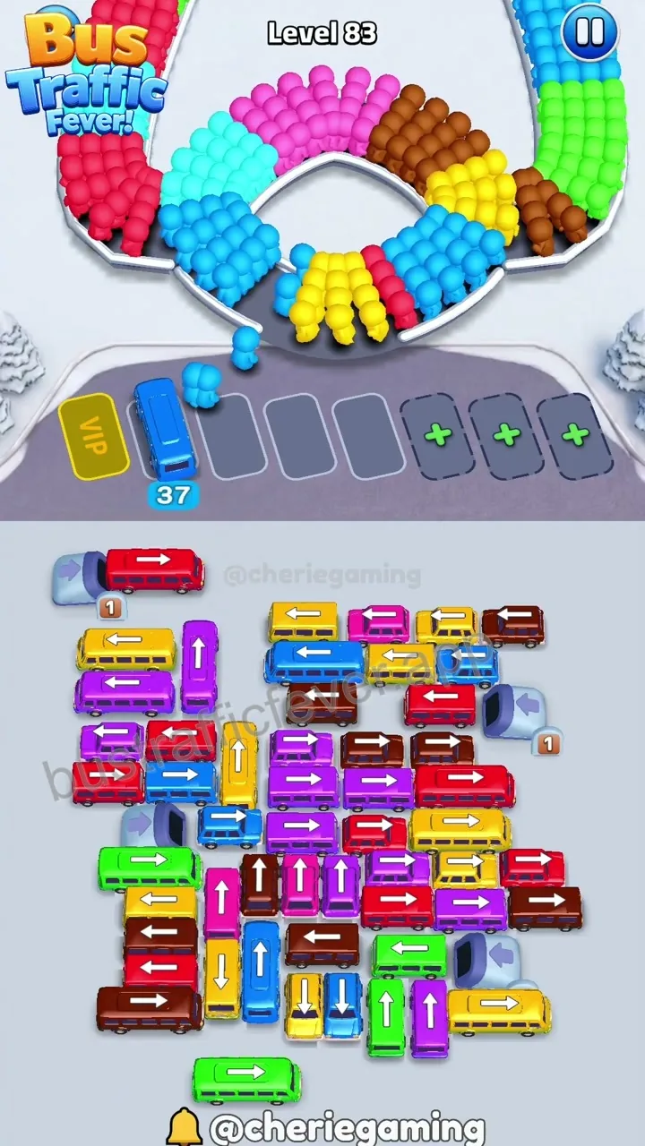Bus Traffic Fever Level 83 step 4