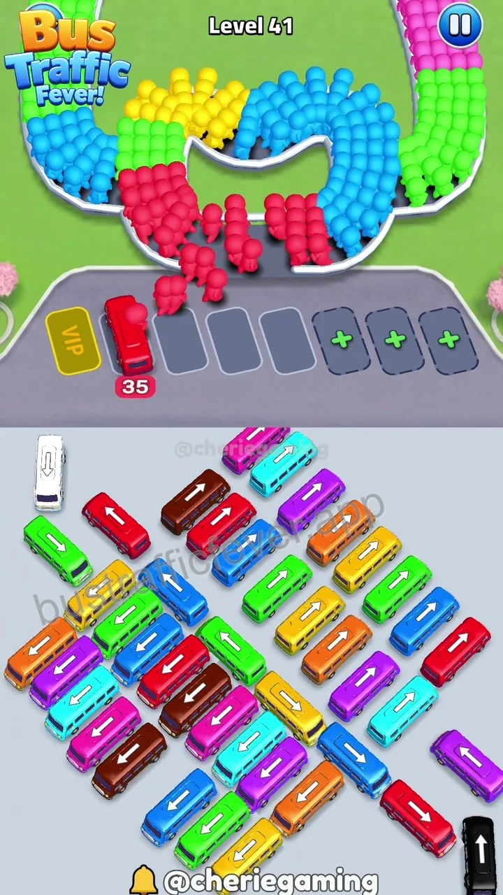 Bus Traffic Fever Level 41 step 2