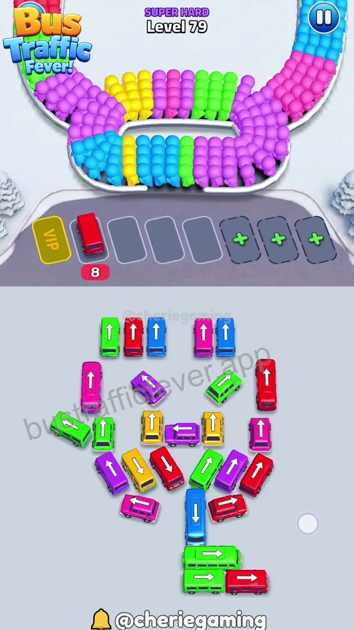 Bus Traffic Fever Level 79 step 7