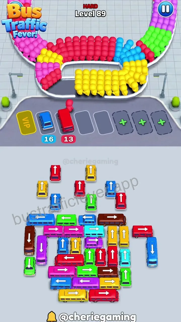 Bus Traffic Fever Level 89 step 3