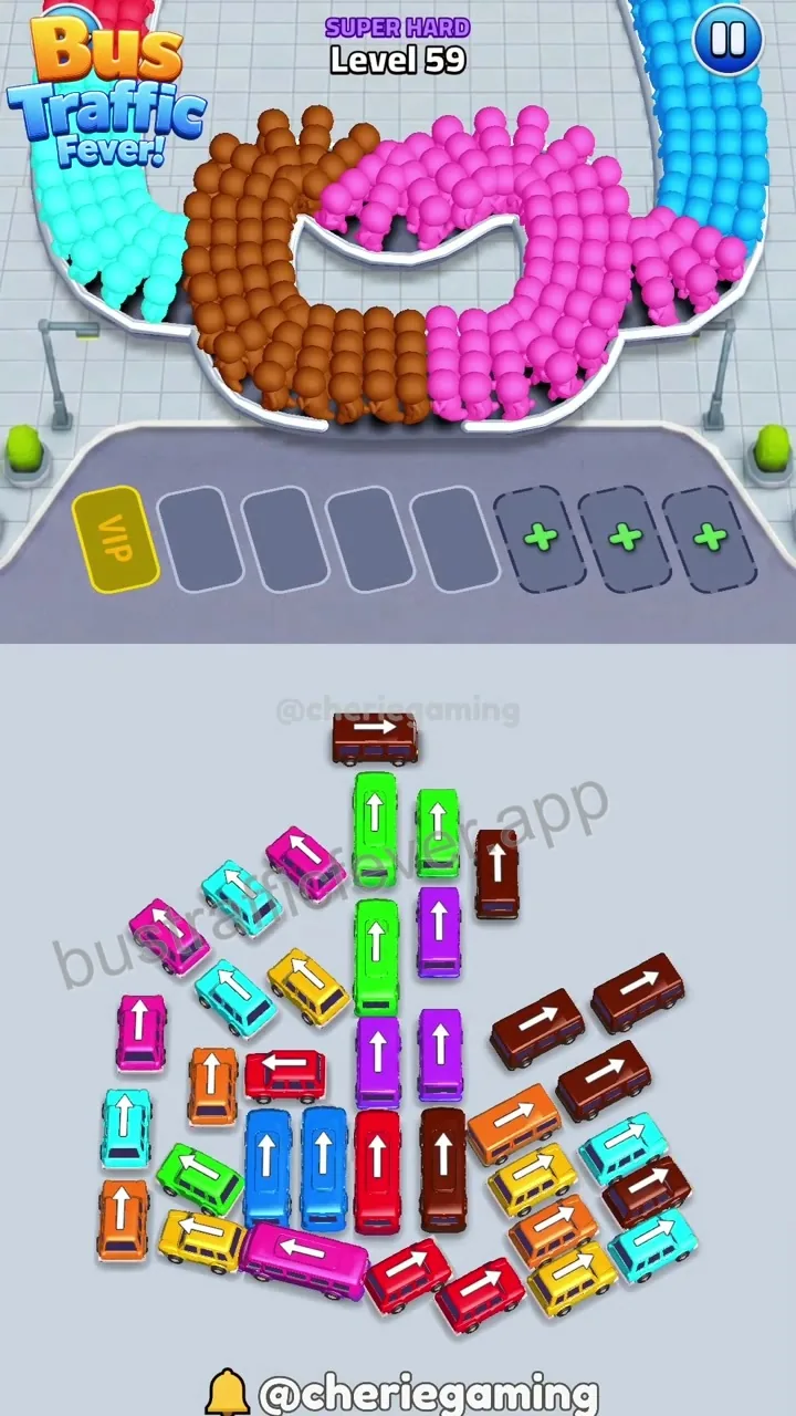 Bus Traffic Fever Level 59 step 1