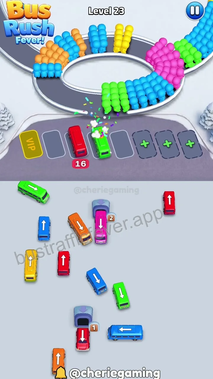 Bus Traffic Fever Level 23 step 7