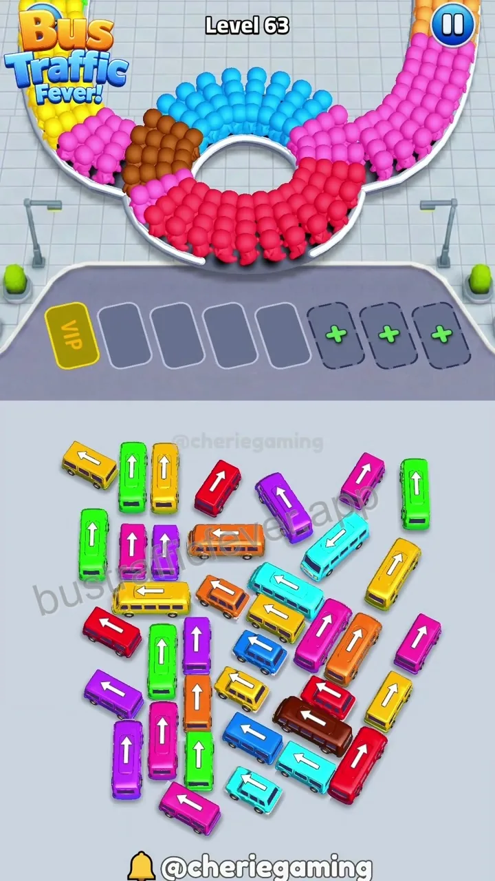 Bus Traffic Fever Level 63 board preview