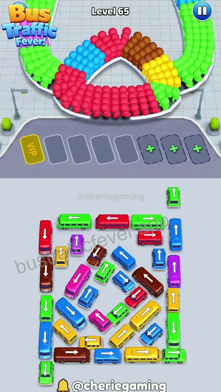 Bus Traffic Fever Level 65 board preview