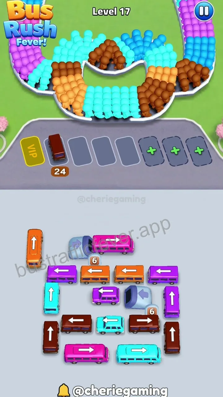 Bus Traffic Fever Level 17 step 6