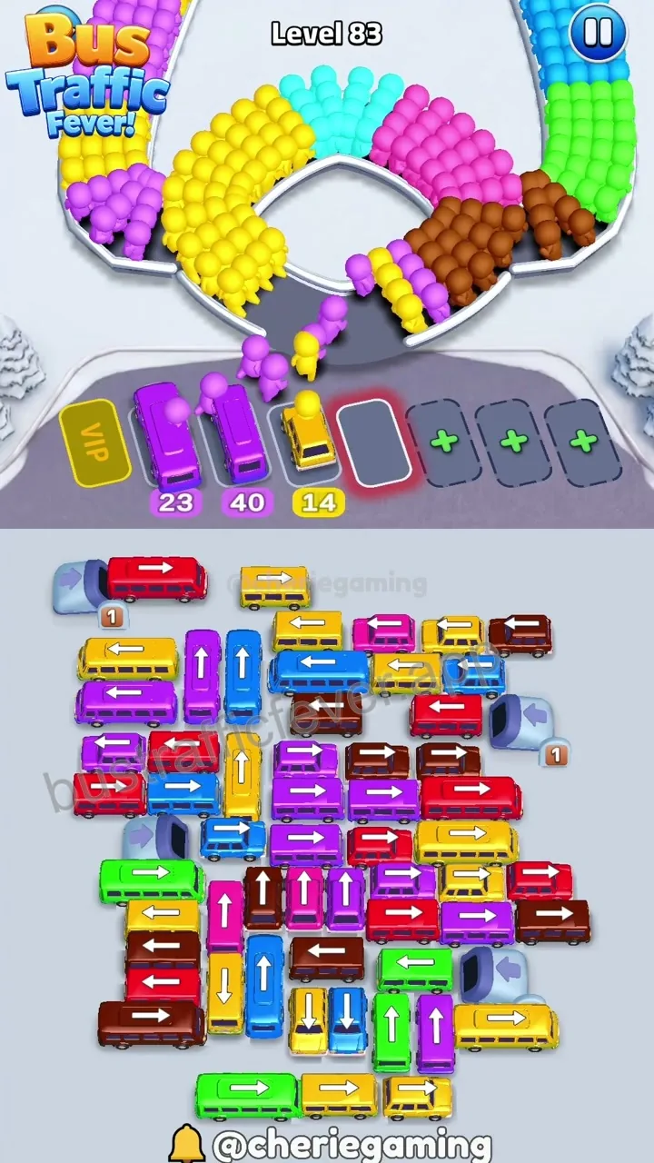Bus Traffic Fever Level 83 step 3