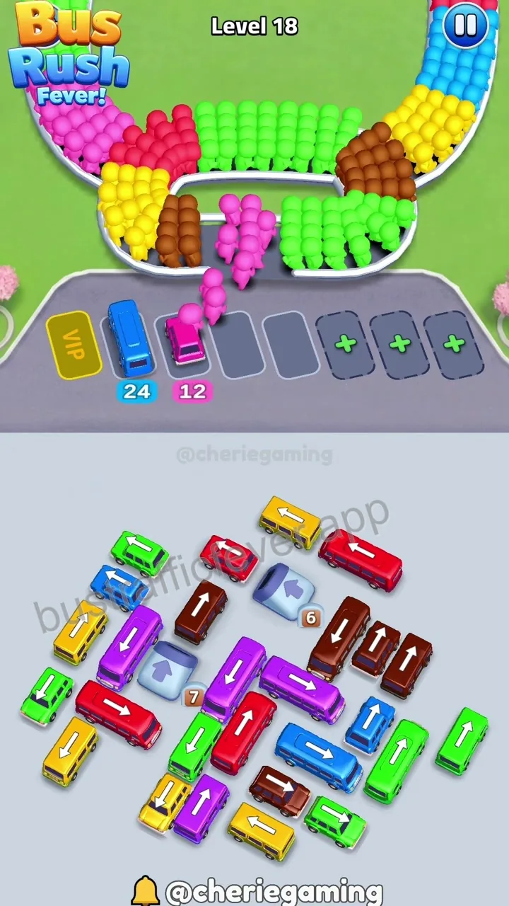 Bus Traffic Fever Level 18 step 6