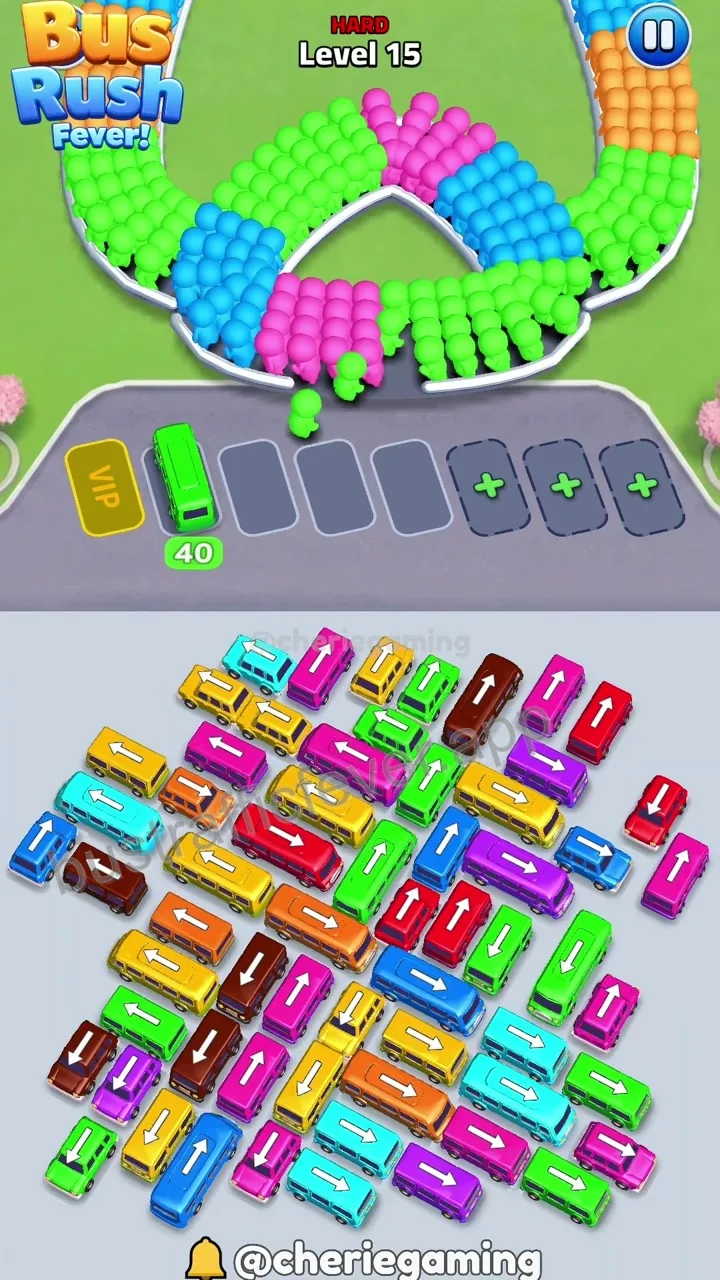 Bus Traffic Fever Level 15 step 2