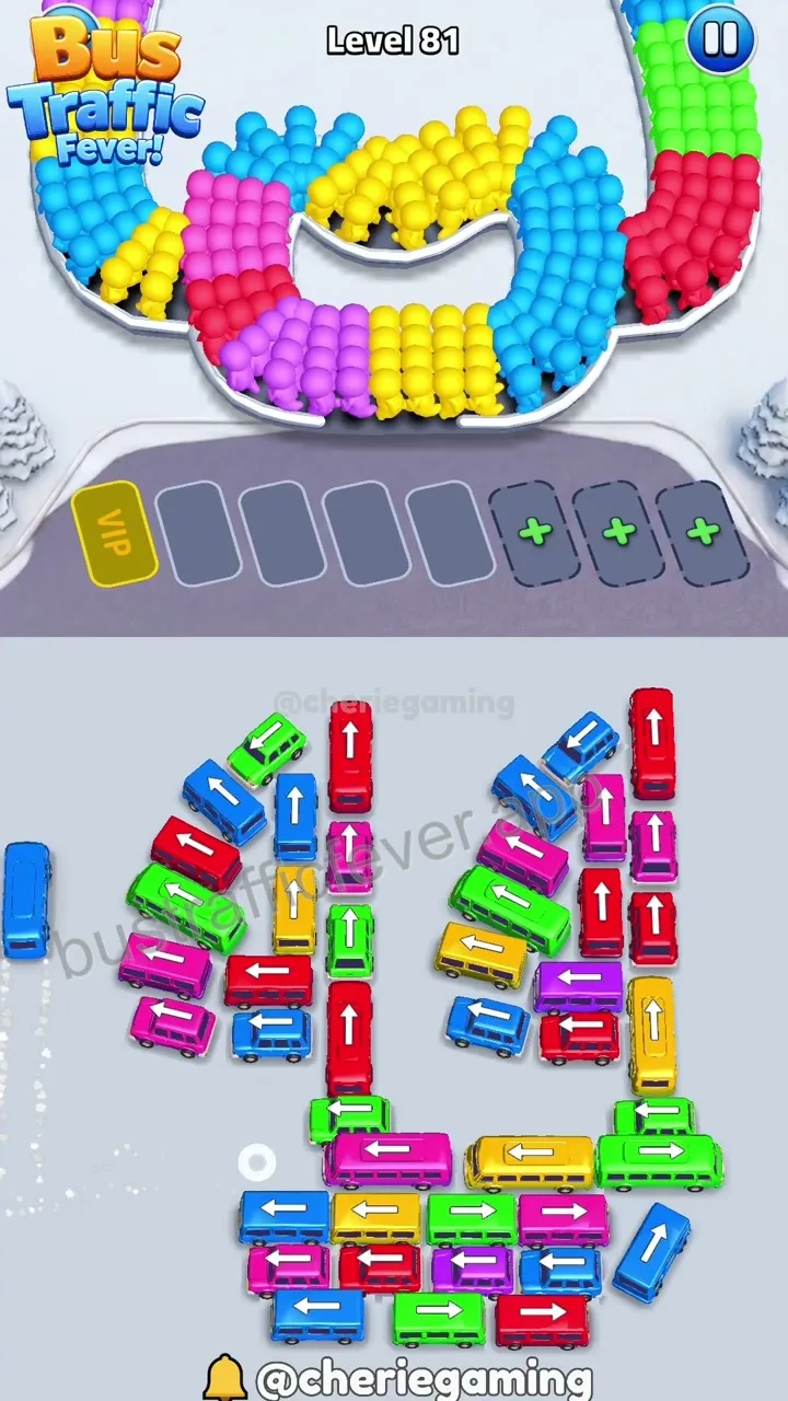 Bus Traffic Fever Level 81 step 3