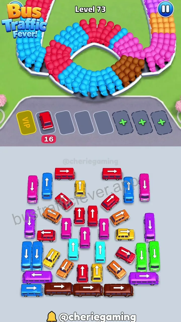Bus Traffic Fever Level 73 step 3