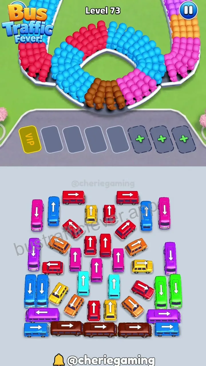 Bus Traffic Fever Level 73 step 1