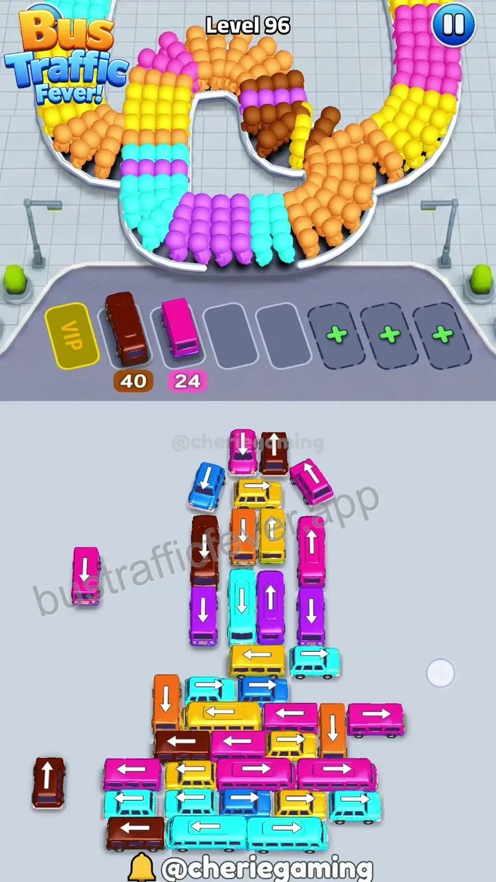 Bus Traffic Fever Level 96 step 6