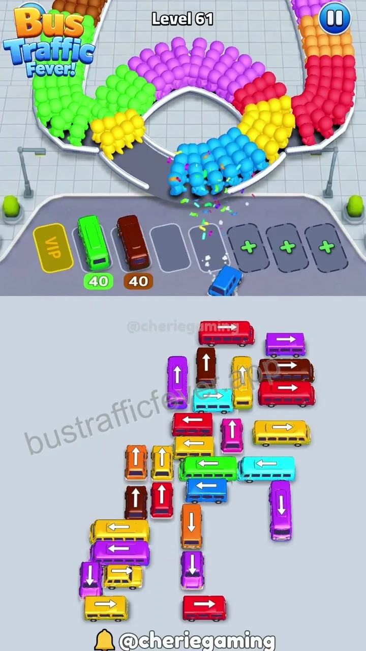 Bus Traffic Fever Level 61 step 6