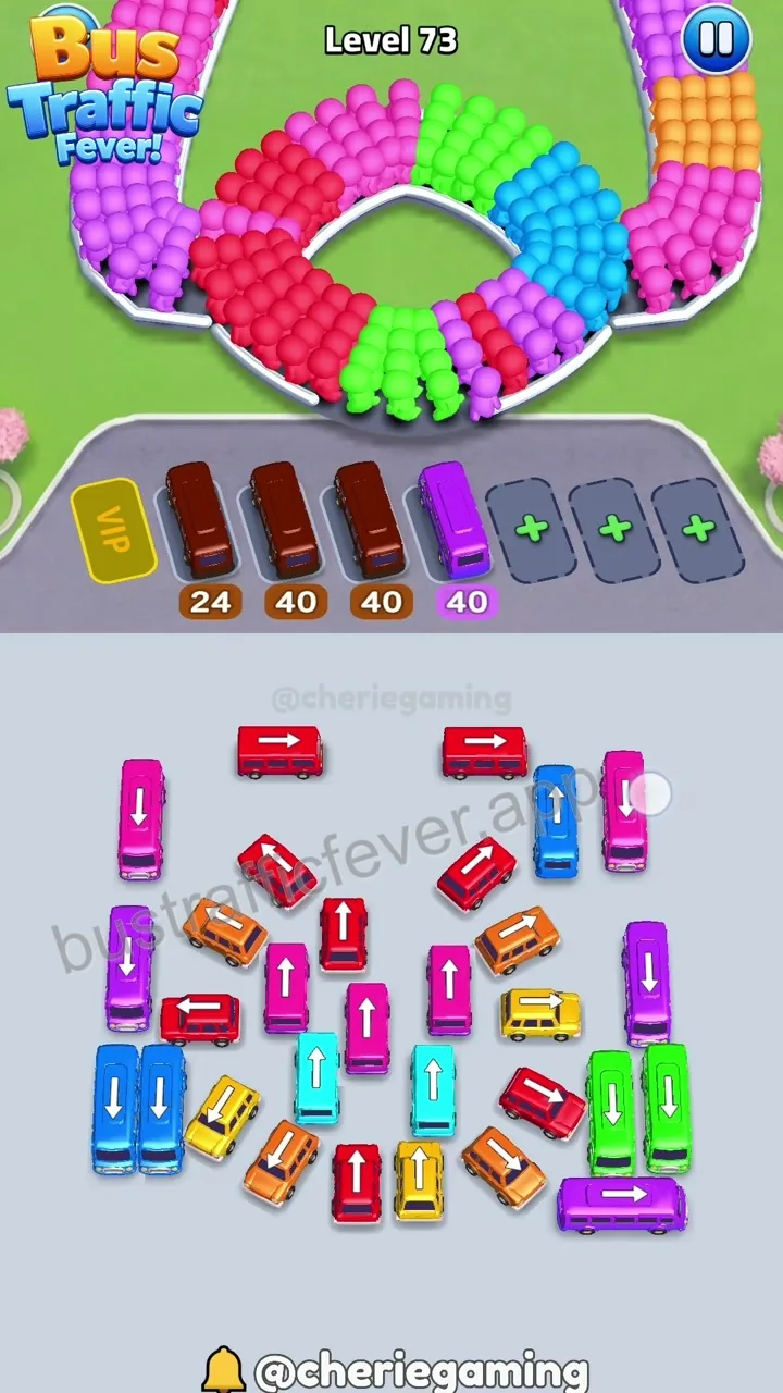 Bus Traffic Fever Level 73 step 6