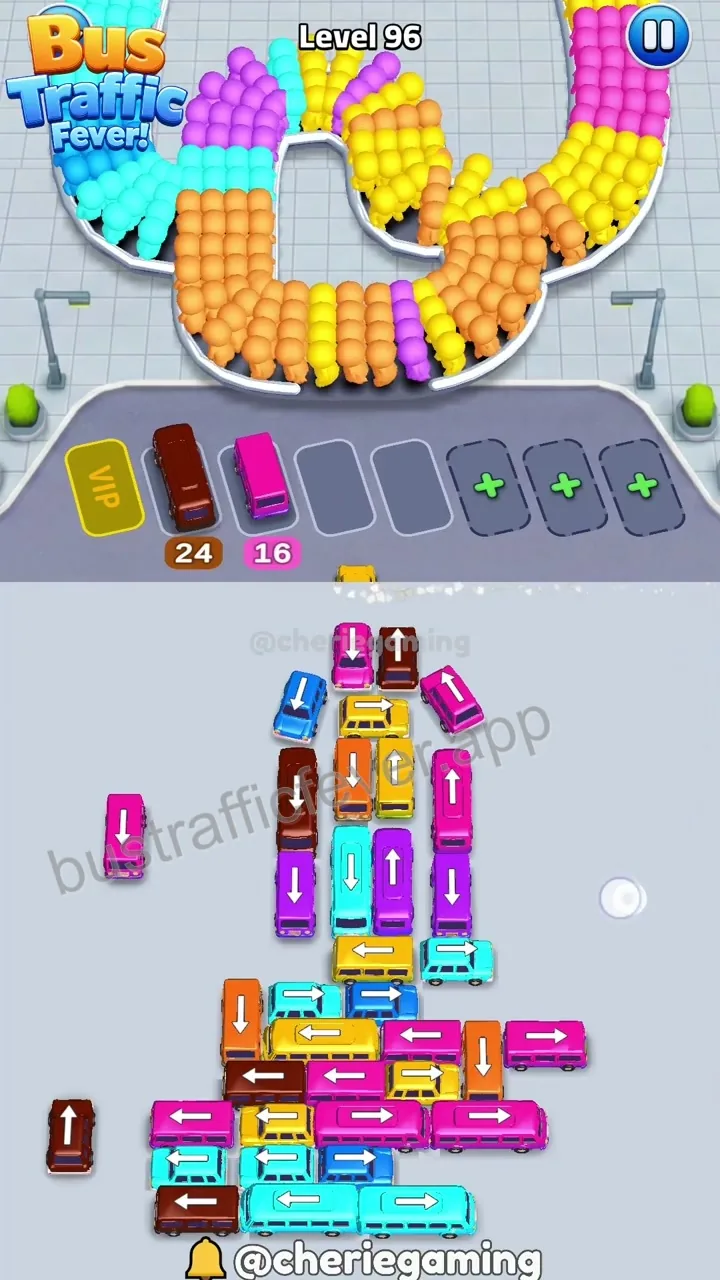 Bus Traffic Fever Level 96 step 7