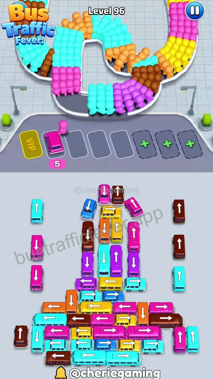 Bus Traffic Fever Level 96 step 3