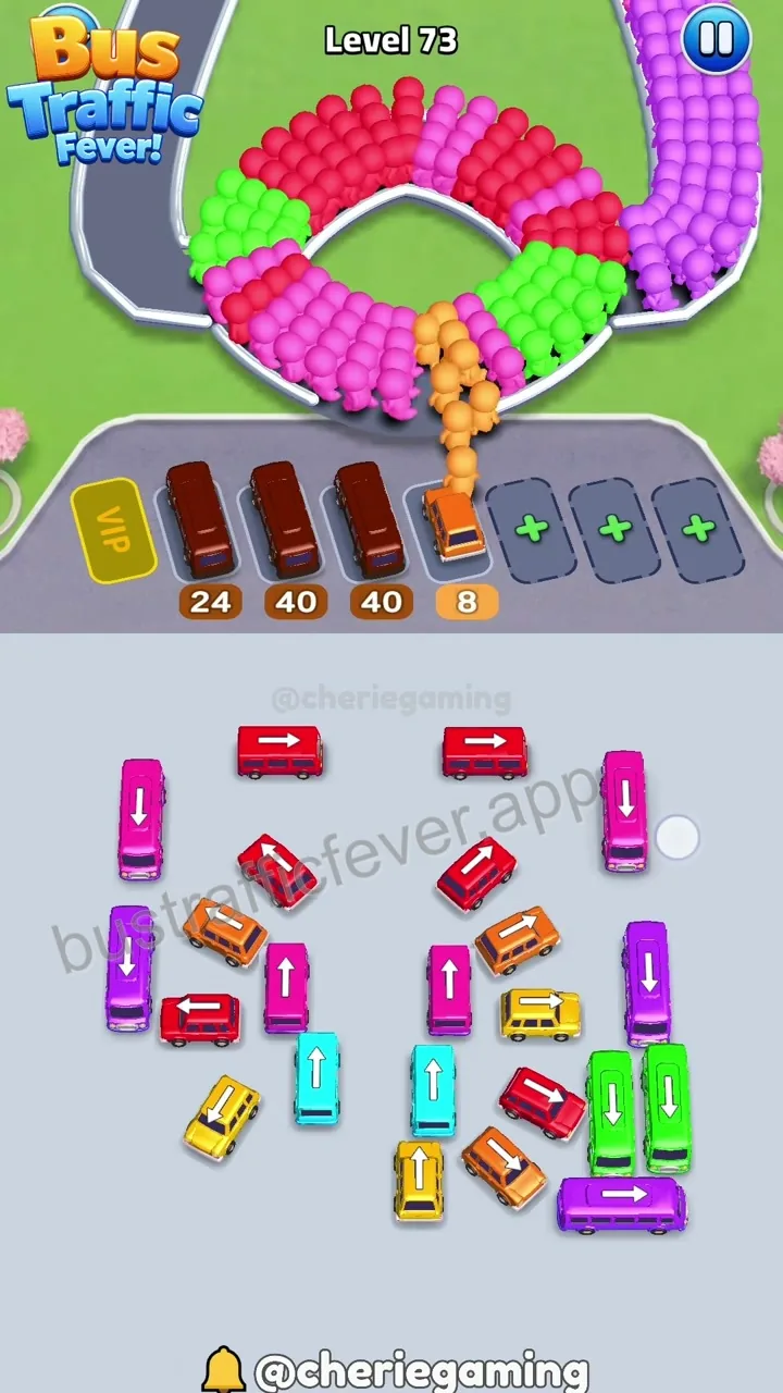 Bus Traffic Fever Level 73 step 7