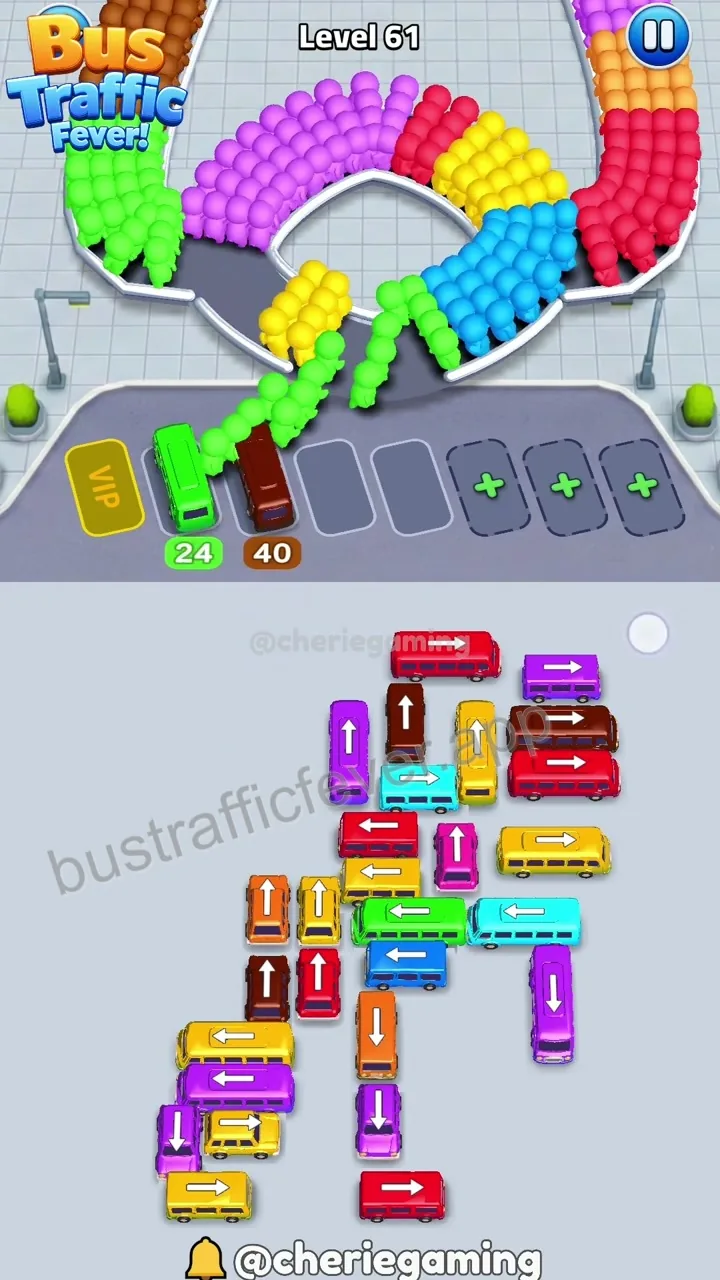 Bus Traffic Fever Level 61 step 7