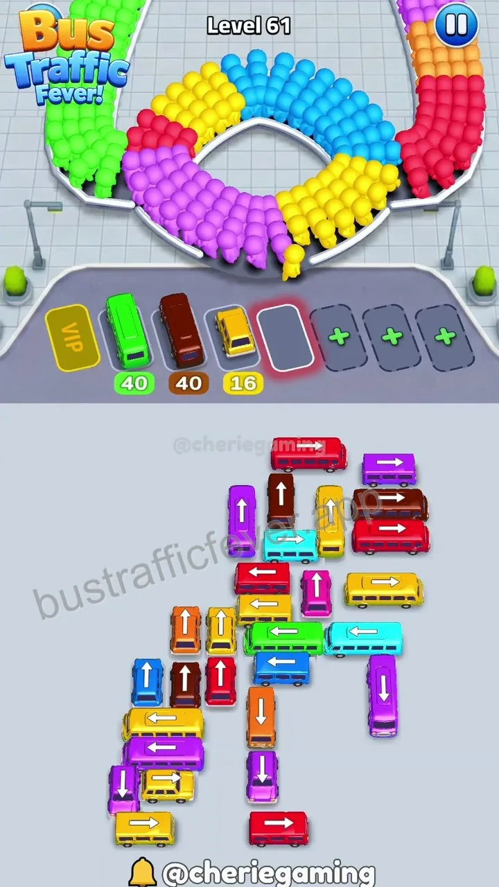 Bus Traffic Fever Level 61 step 5