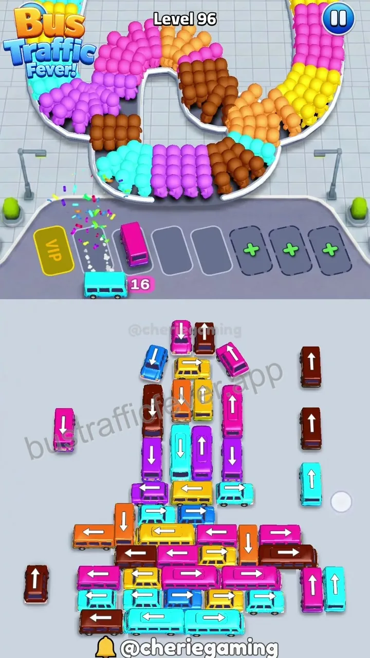 Bus Traffic Fever Level 96 step 5
