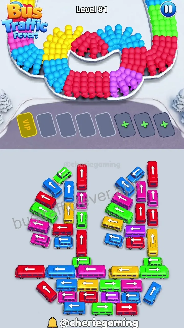Bus Traffic Fever Level 81 step 1