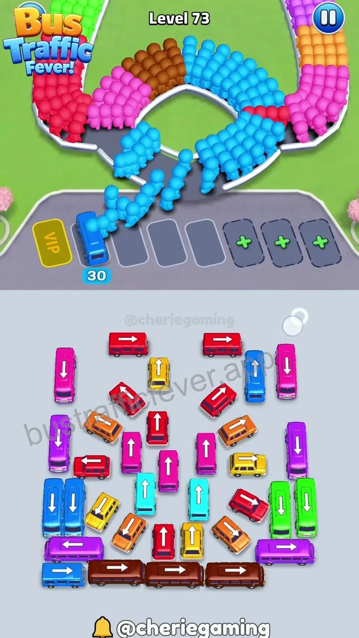 Bus Traffic Fever Level 73 step 4