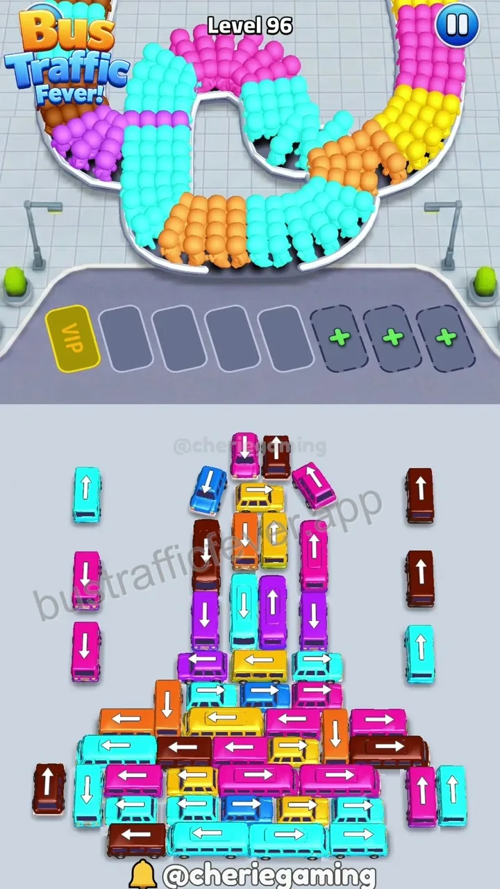 Bus Traffic Fever Level 96 step 1
