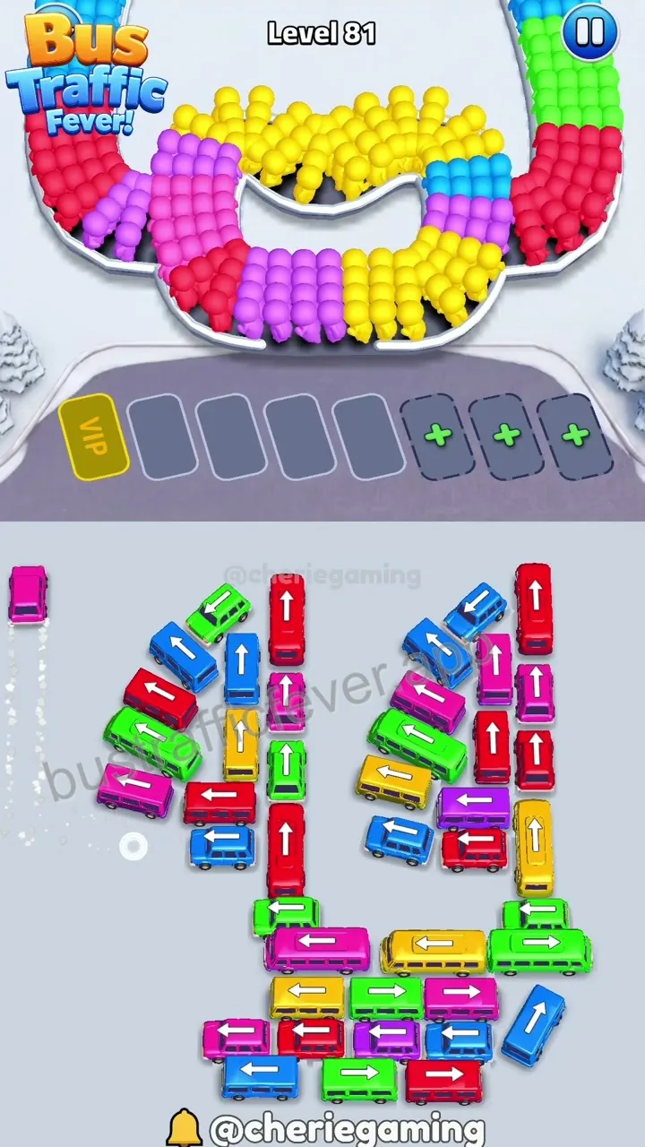 Bus Traffic Fever Level 81 step 4