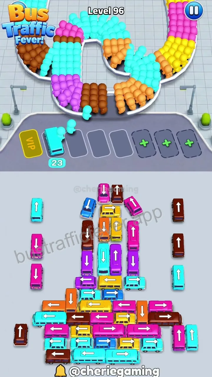 Bus Traffic Fever Level 96 step 4