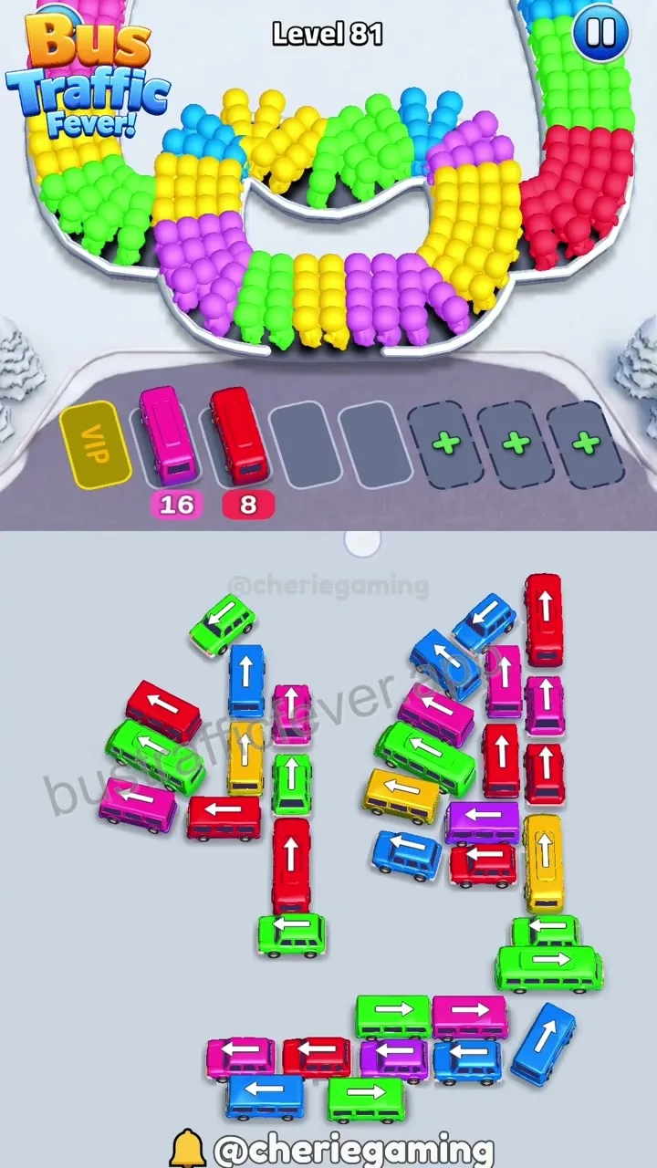 Bus Traffic Fever Level 81 step 7