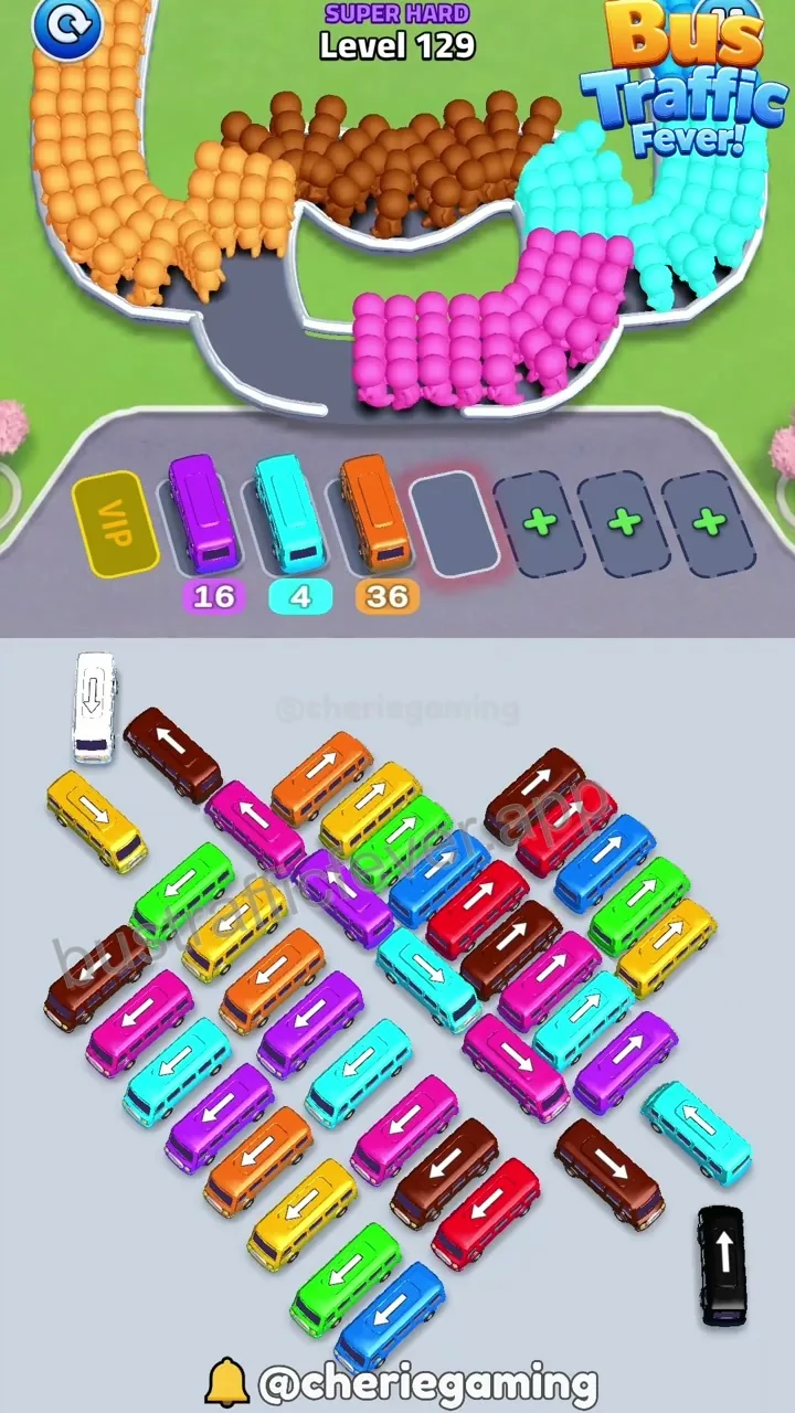 Bus Traffic Fever Level 129 step 3