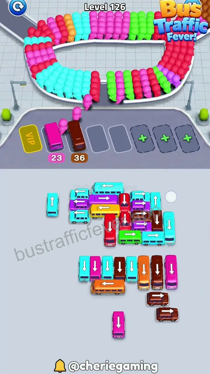 Bus Traffic Fever Level 126 step 7