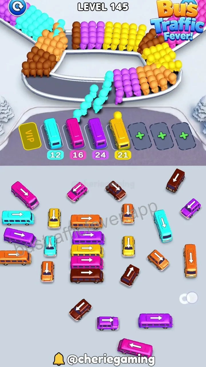Bus Traffic Fever Level 145 step 6
