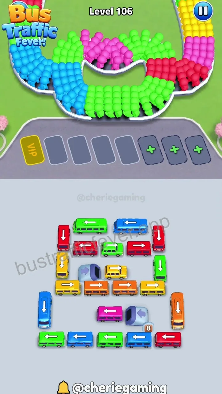 Bus Traffic Fever Level 106 step 1