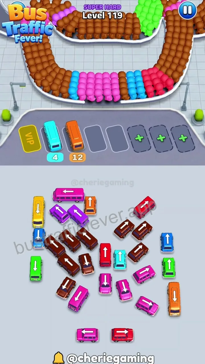 Bus Traffic Fever Level 119 step 5