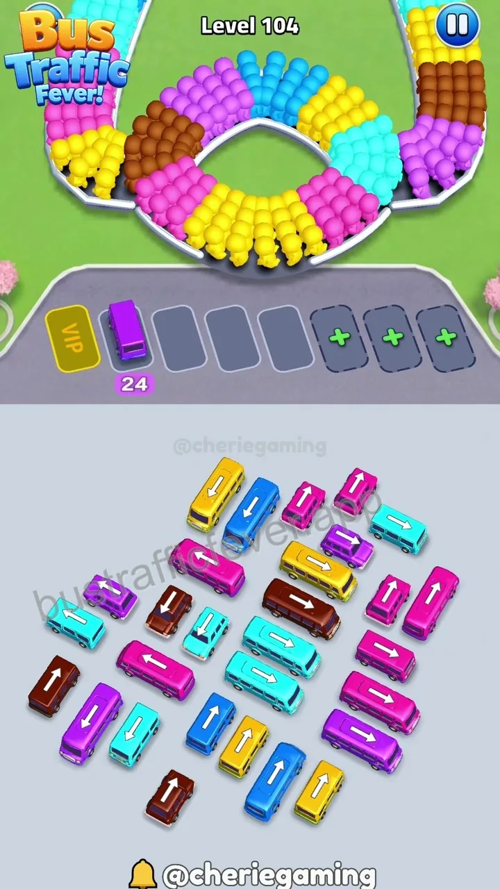 Bus Traffic Fever Level 104 step 3