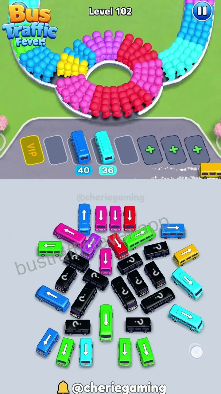 Bus Traffic Fever Level 102 step 4