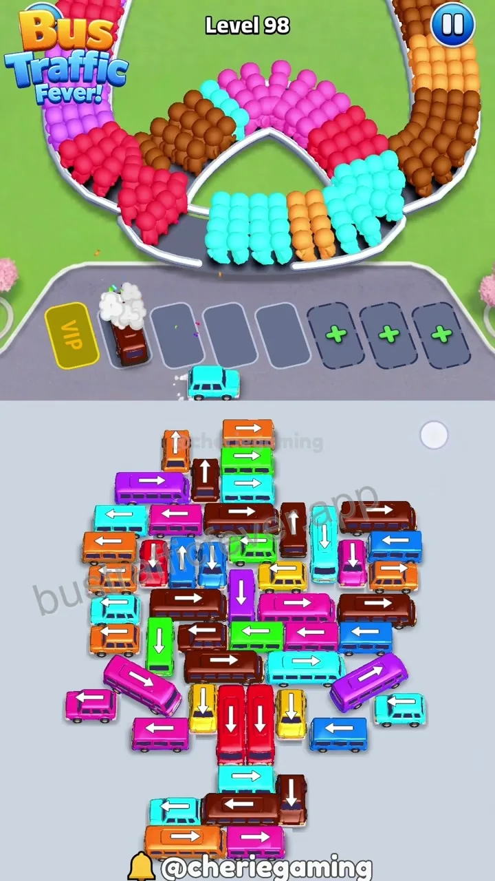 Bus Traffic Fever Level 98 step 5