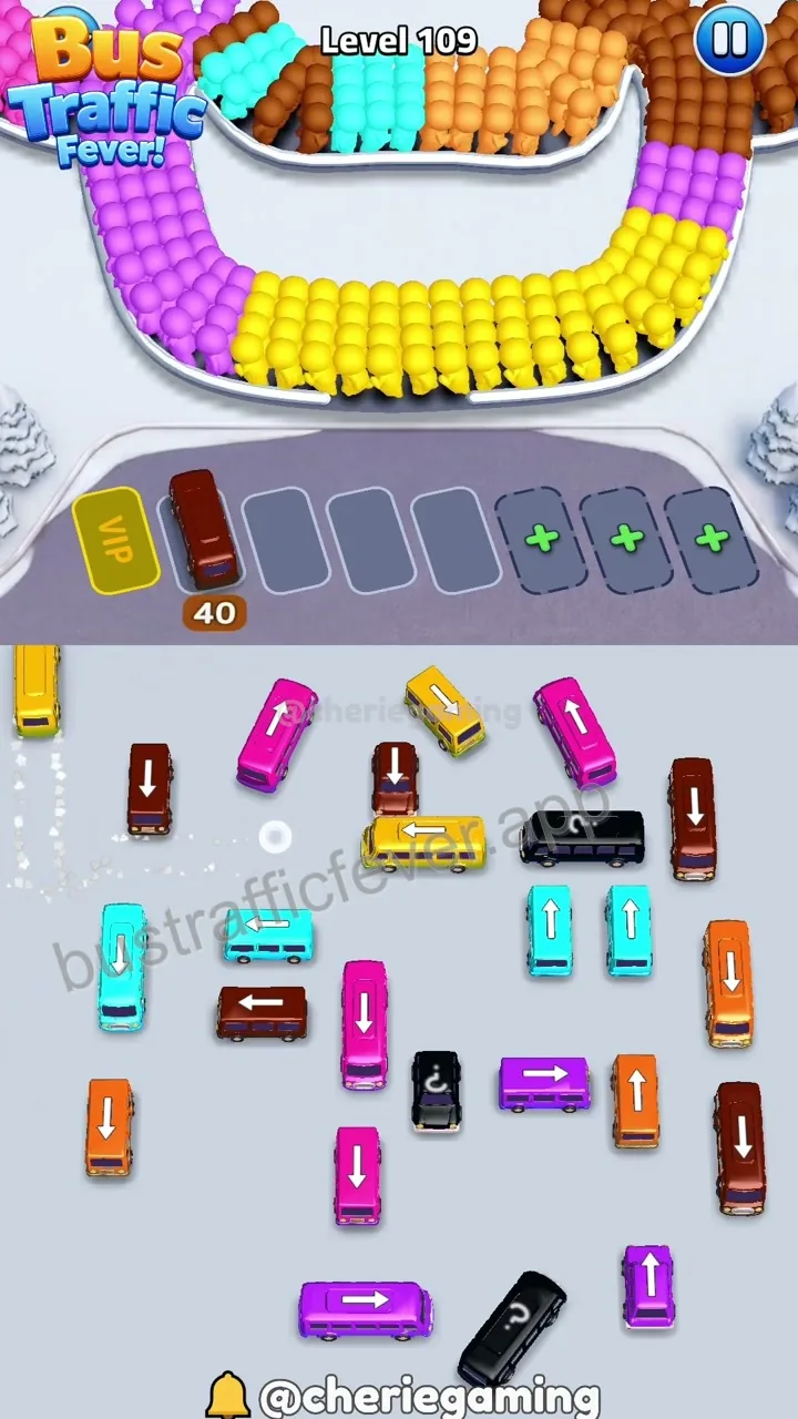 Bus Traffic Fever Level 109 step 2