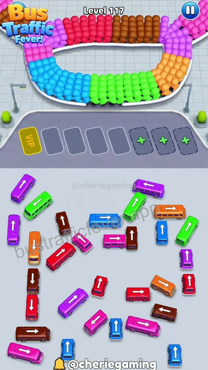 Bus Traffic Fever Level 117 step 1