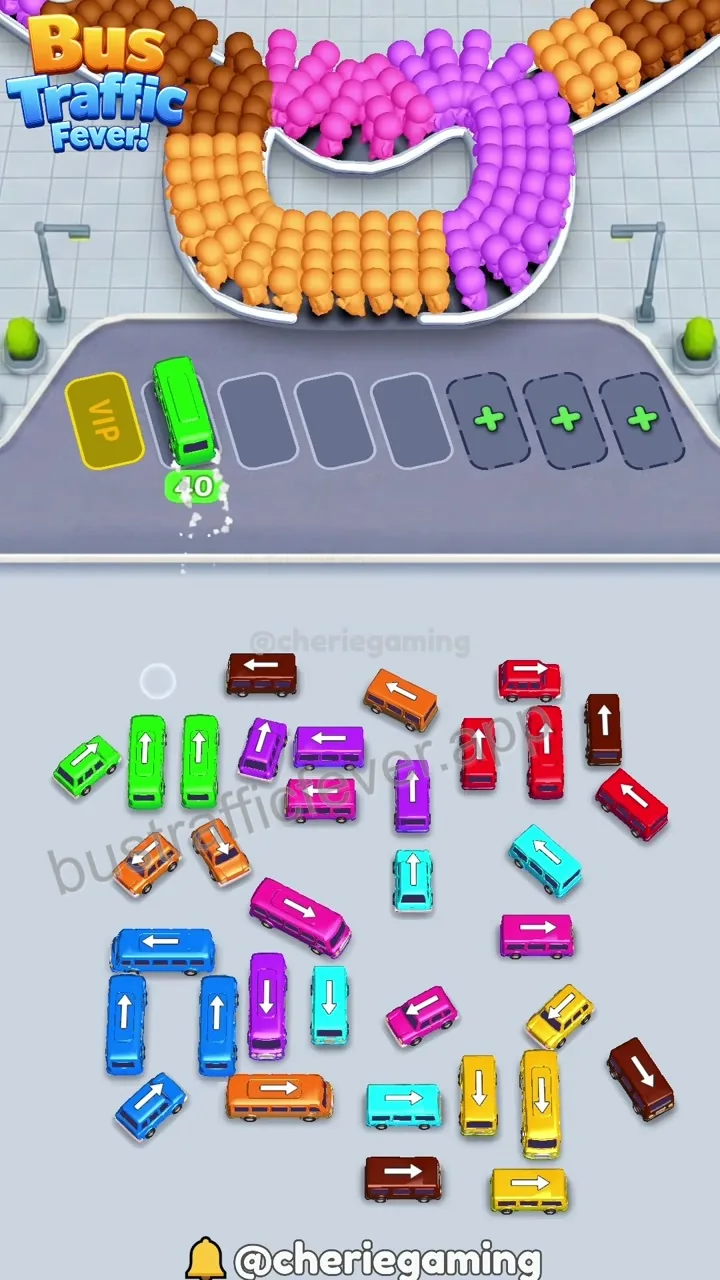 Bus Traffic Fever Level 146 step 2