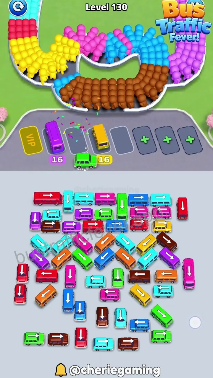 Bus Traffic Fever Level 130 step 6