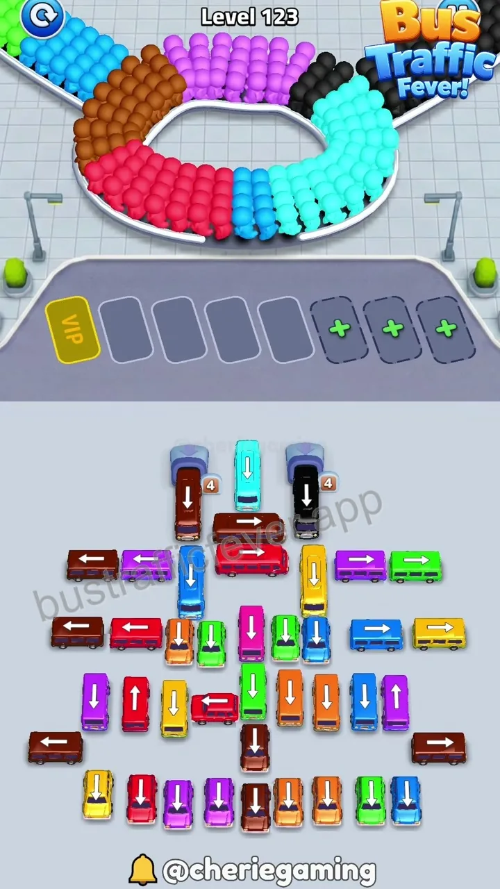 Bus Traffic Fever Level 123 step 1