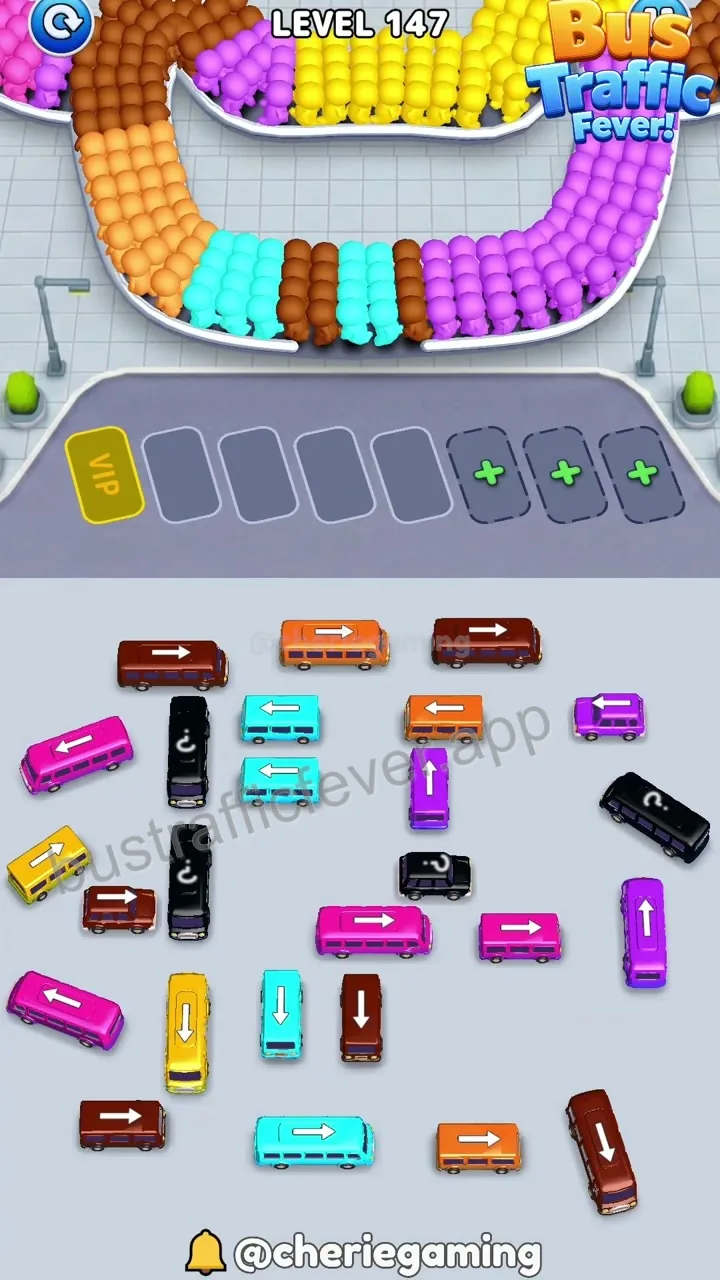 Bus Traffic Fever Level 147 board preview